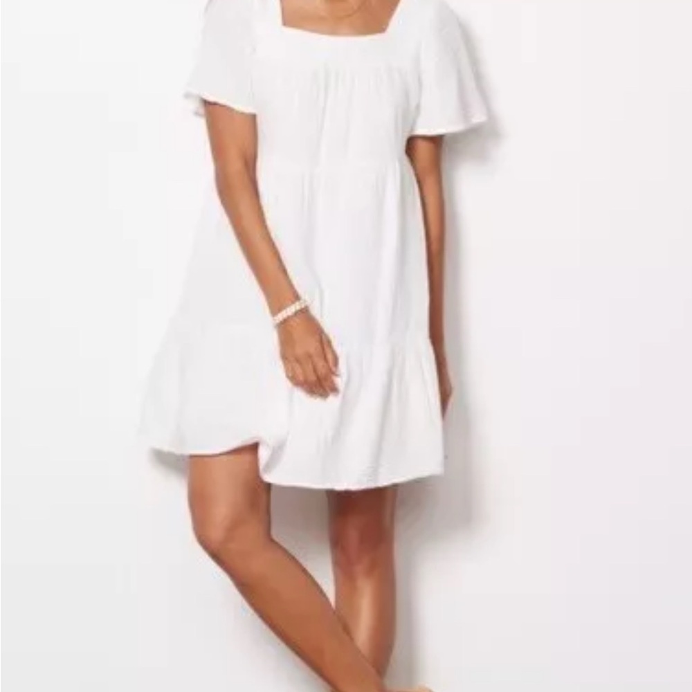 Rails Valentine Cotton Gauze Summer Dress S